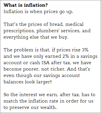 What is inflation