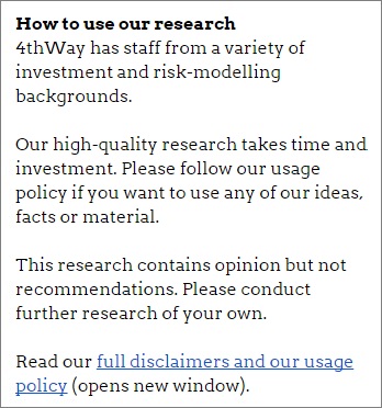 How to use 4thWay research