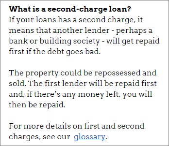 What is a second-charge loan