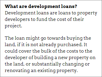CrowdProperty: what are development loans