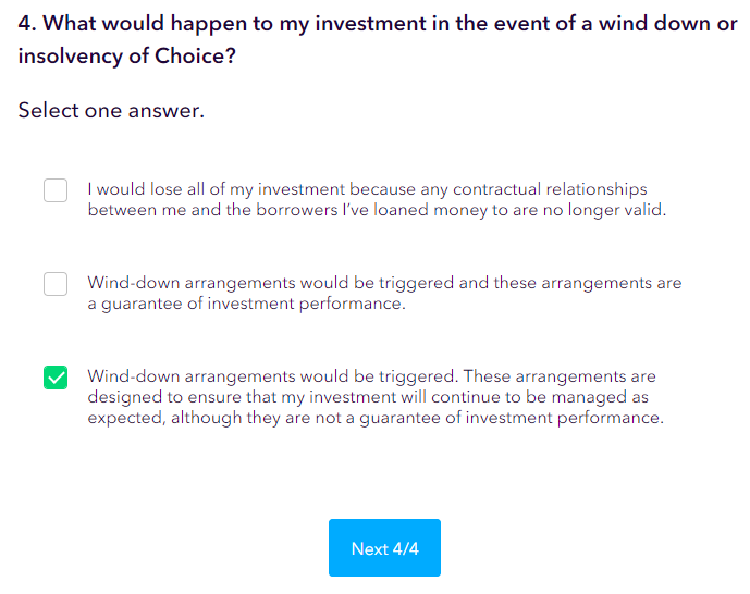 Octopus Choice Appropriateness Test Question 4